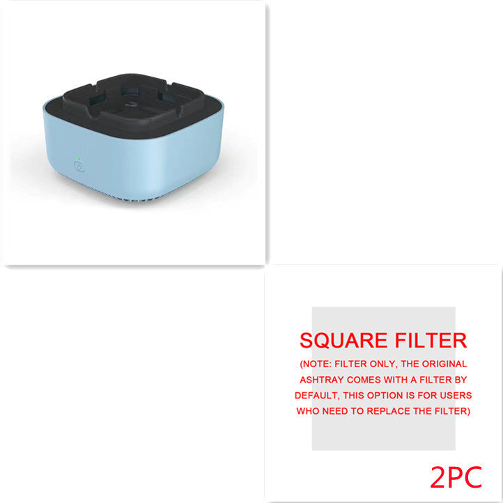 Portable Smoke Purifier Ashtray with Anion Air Purification Tech