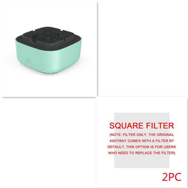 Portable Smoke Purifier Ashtray with Anion Air Purification Tech