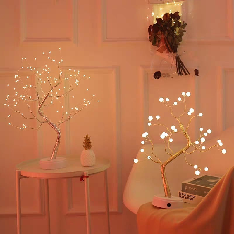 Romantic LED Copper Lights-Elegant Bedroom & Home Décor Glow