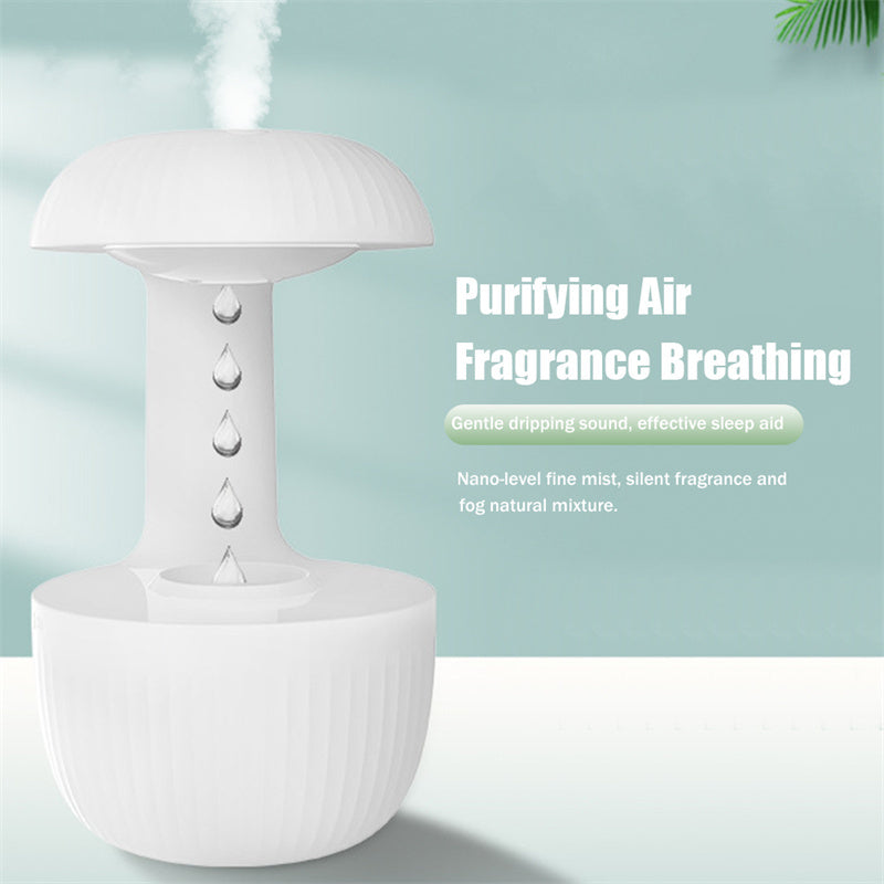 Soothing Anti-Gravity Humidifier with Floating Cool Mist Drops