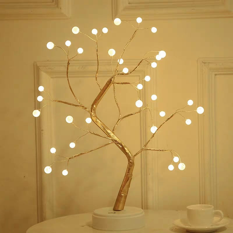 Romantic LED Copper Lights-Elegant Bedroom & Home Décor Glow
