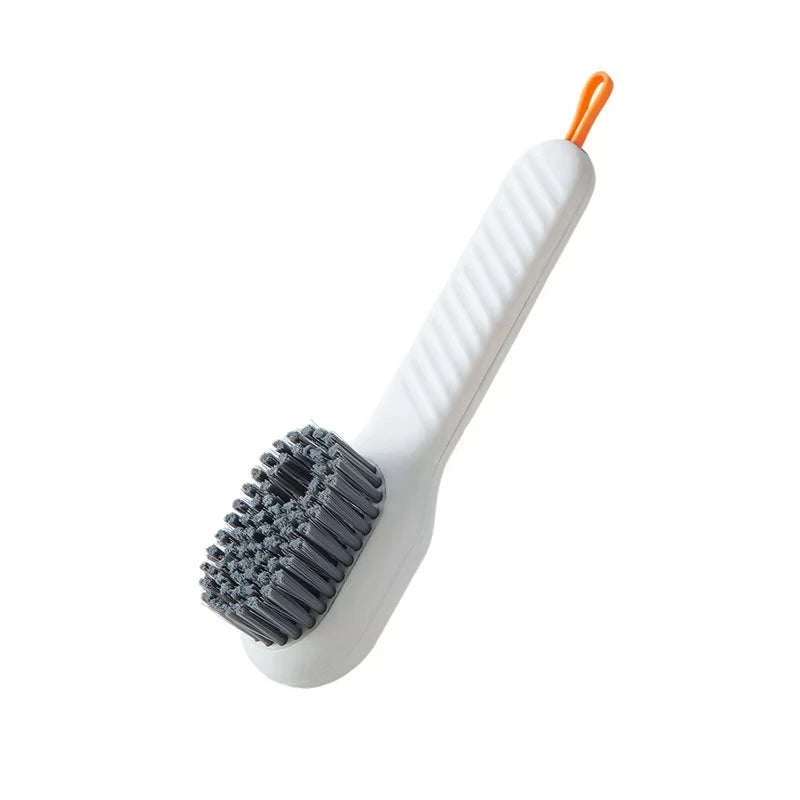 Portable Shoe Cleaner Brush – Liquid Dispense and Soft Bristles