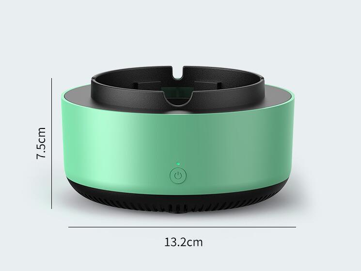 Portable Smoke Purifier Ashtray with Anion Air Purification Tech