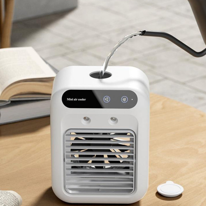 Portable Water Cooling Air Conditioner Fan for Room, Office, and Car