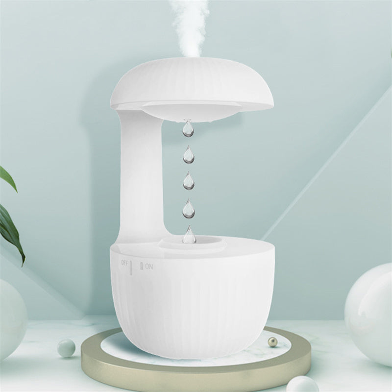 Soothing Anti-Gravity Humidifier with Floating Cool Mist Drops