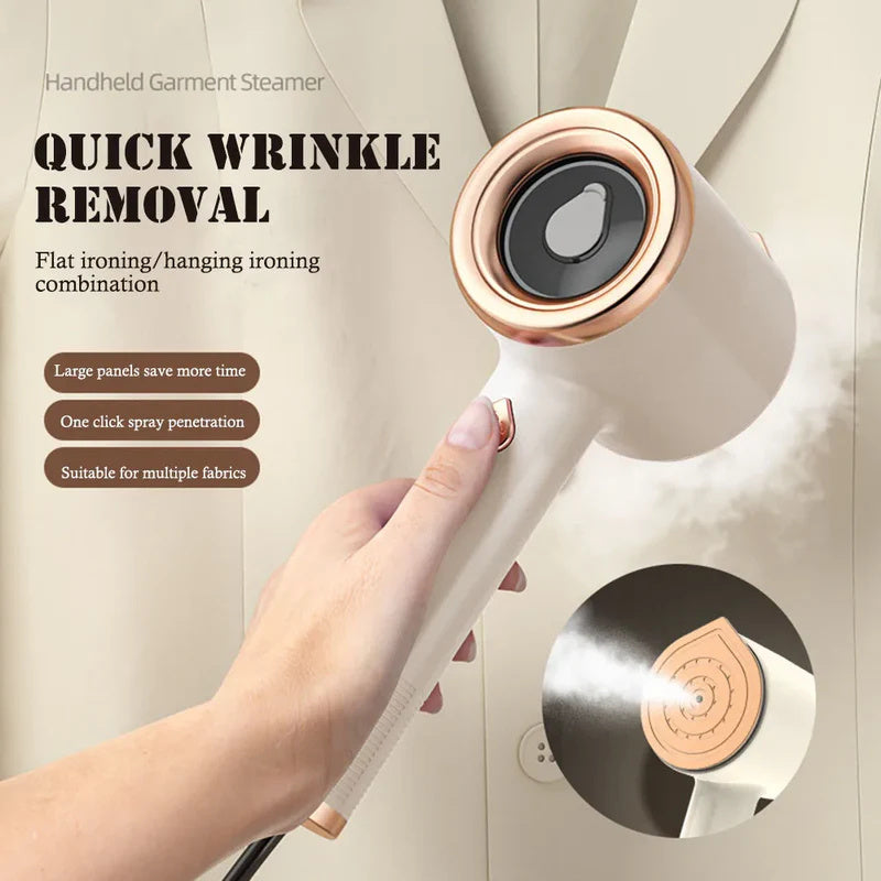 Mini Handheld Garment Steamer for Travel, Clothes & Home
