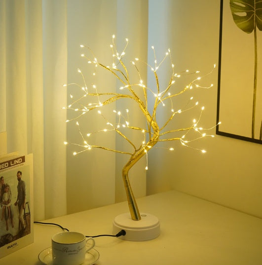 Romantic LED Copper Lights-Elegant Bedroom & Home Décor Glow