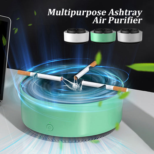 Portable Smoke Purifier Ashtray with Anion Air Purification Tech