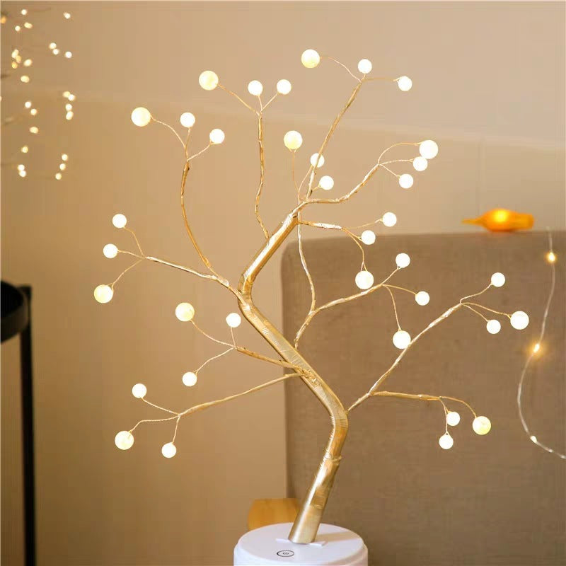 Romantic LED Copper Lights-Elegant Bedroom & Home Décor Glow