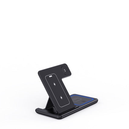 15W 3-in-1 Foldable Wireless Charger Stand for iPhone iWatch AirPods
