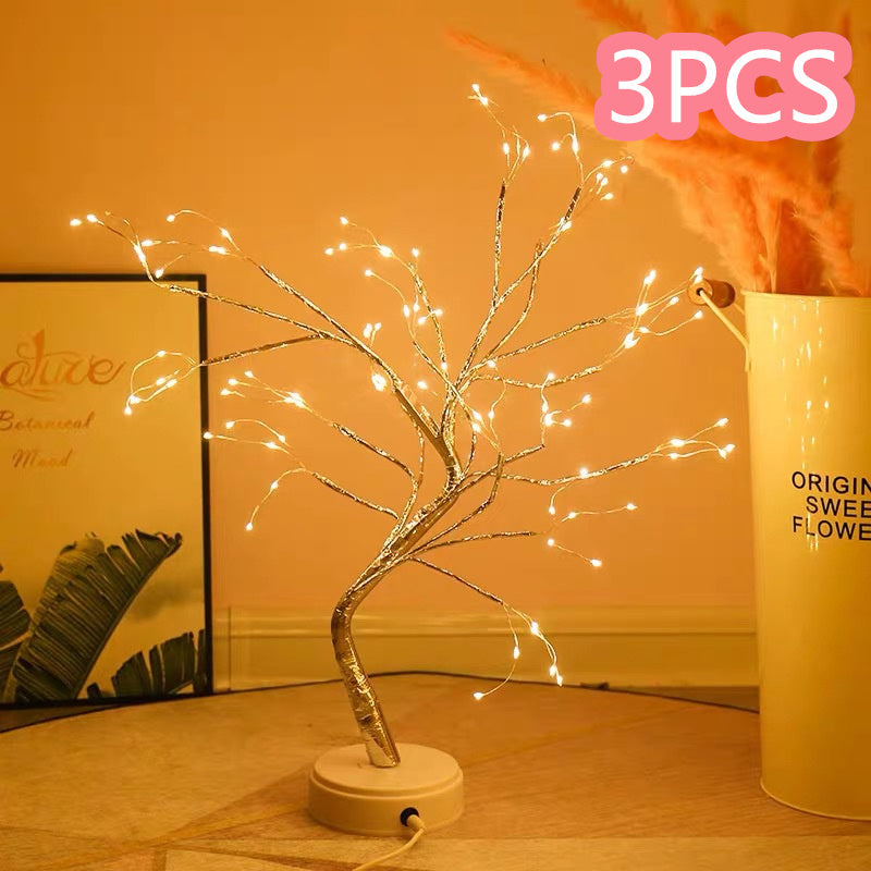 Romantic LED Copper Lights-Elegant Bedroom & Home Décor Glow