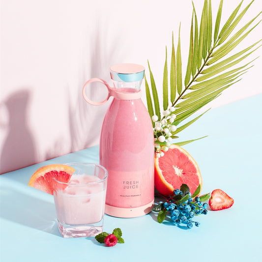 Portable USB Rechargeable Juicer Blender – 350ML Kitchen Mixer Cup